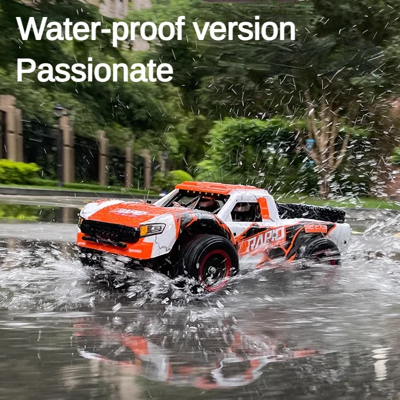 

JJRC RC Cars Q130 1/16 High Speed Waterproof Climbing Car 4WD Brushless Off-road Vehicle Mountain Rally Truck Rc Cars for Adults