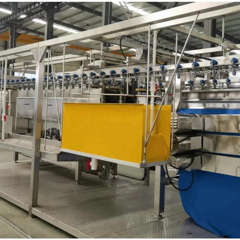 Mobile Container Compact Fully Automatic New Chicken Slaughter Line Slaughtering Equipment