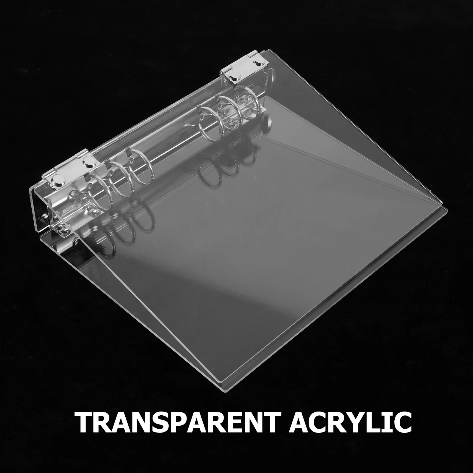 A5 Textbook Transparent Cover Notebook Cover Binder Shell Clear Binder Cover Acrylic View Binder Reusable Student Notebook Shell