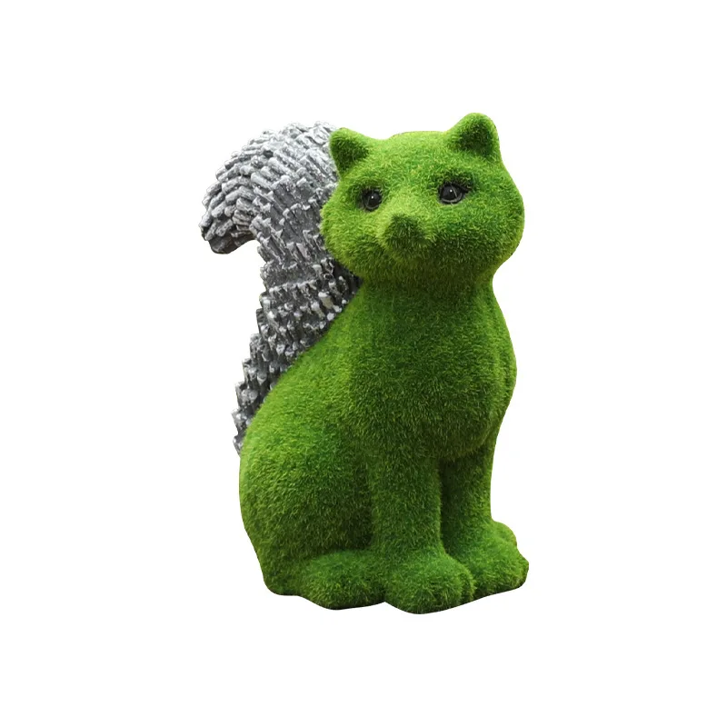 

Outdoor Garden Garden Flocking Small Animal Landscaping Sculpture Terrace Kindergarten Resin