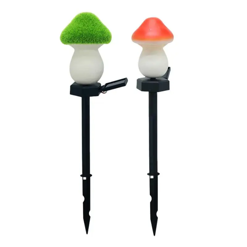 

Solar Mushroom Lights Long Lasting Glow Solar Light Outdoor Waterproof String Fairy Lamps Mushroom Pathway Landscape Yard Light