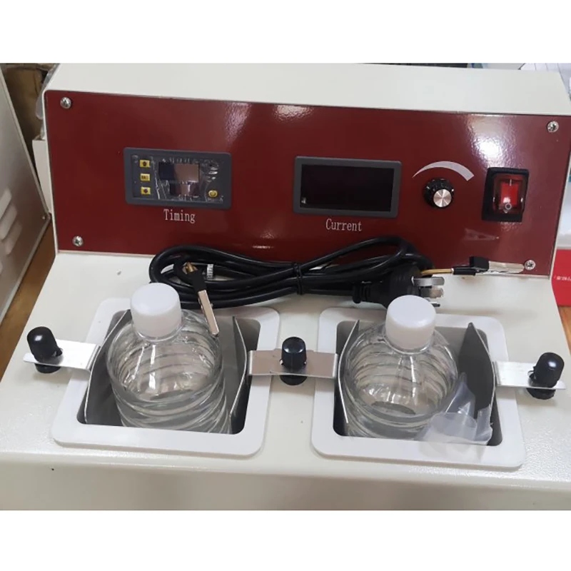 

Dental Laboratory Electrolytic Polisher Stainless Steel Electric Polishing Machine with Two Water Baths