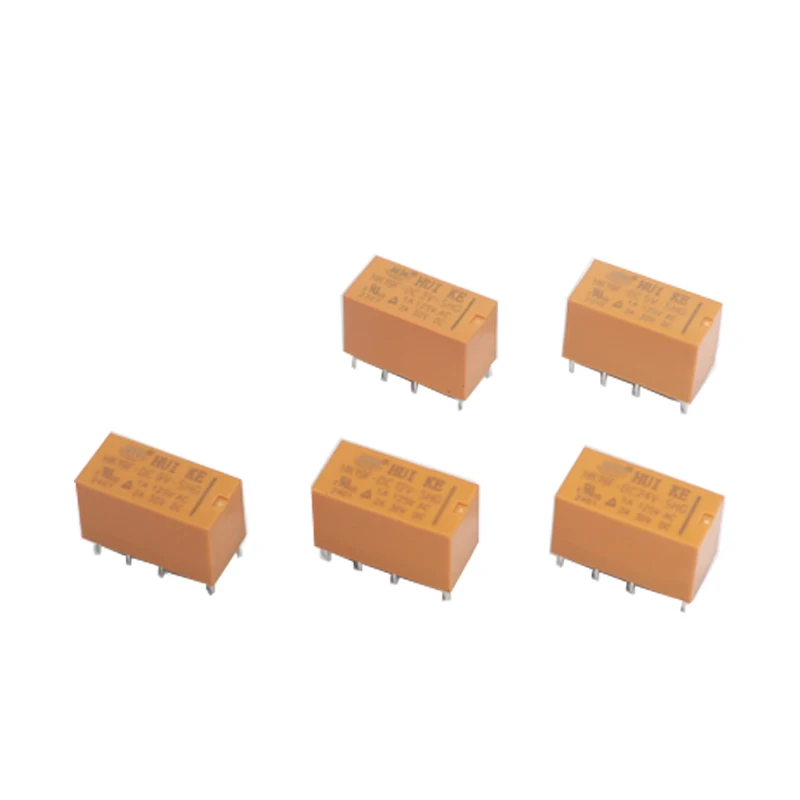 【10-2PCS】Coil DPDT 8 Pin 2NO 2NC Mini Power Relays PCB Type HUI KE HK19F HK19F-DC5V-SHG HK19F-DC12V-SHG HK19F-DC24V-SHG