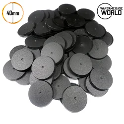 40mm Gaming Miniatures Plastic 40mm Round Bases for Wargames