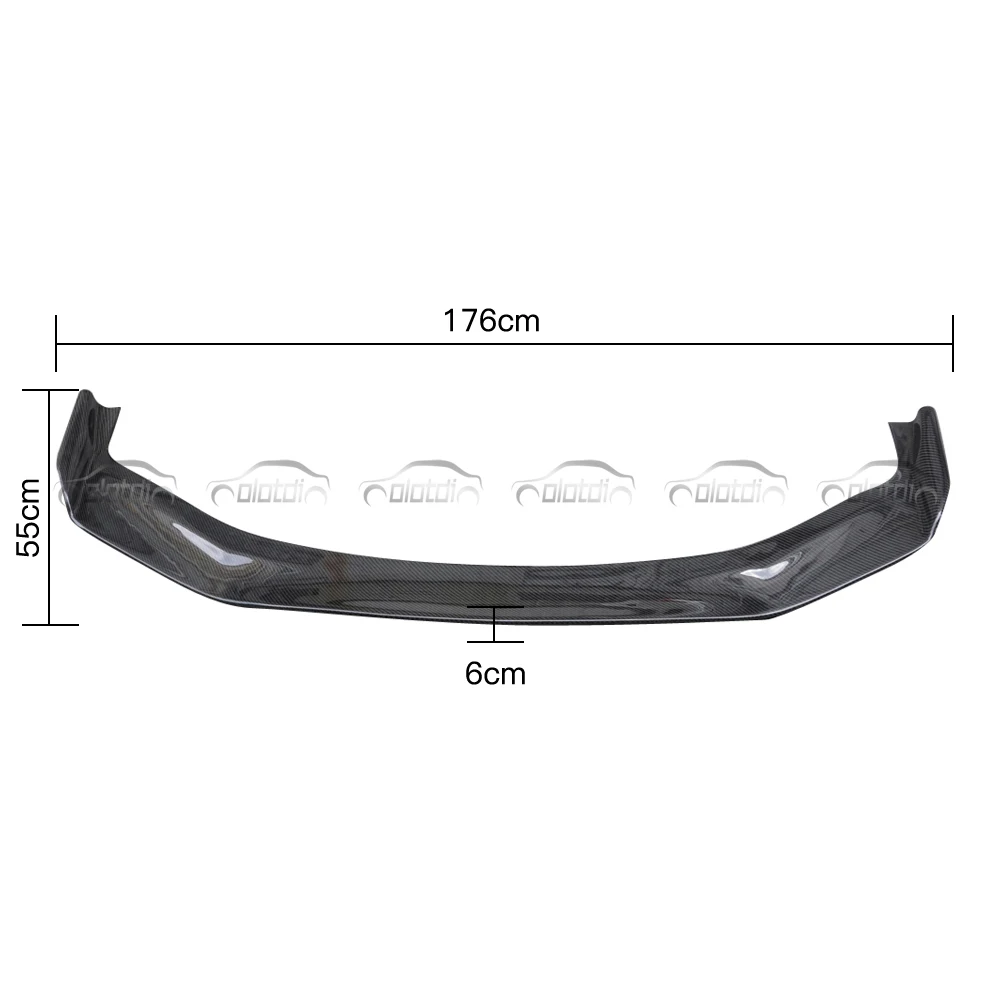 BRZ Rocket Bunny GT Style Auto Front Lip Spoiler Carbon Fiber for TOYOTA FT86 GT86 Scion FRS OLOTDI Car Styling 2012-2016