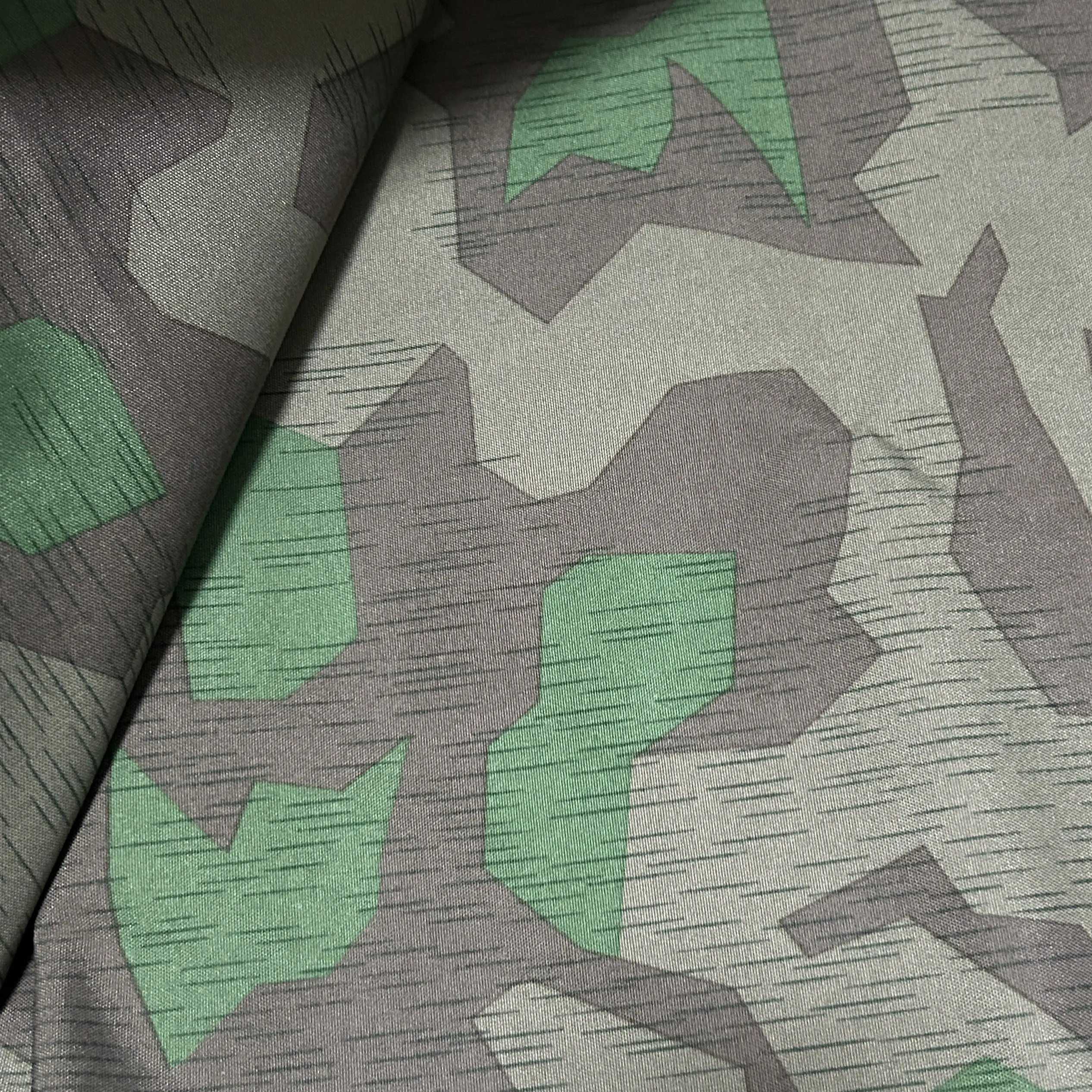 

500D Nylon German WH Splintertarn Camouflage Fabric Cloth for Luggage Tactical Vest DIY