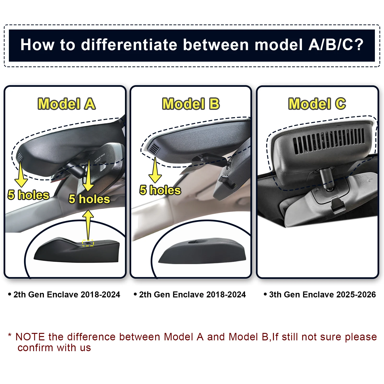 كاميرا داش أمامية 4K وخلفية 1080P لجيب بويك (الطراز A/B/C) 2018-2025 مع وظيفة مراقبة ركن السيارة بتطبيق WiFi مجاني #2