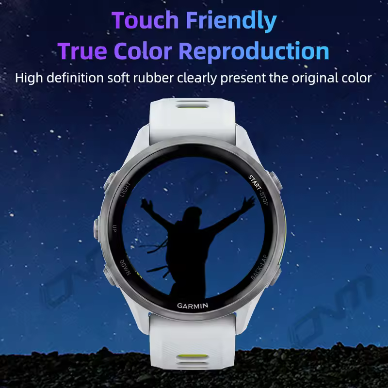 Screen Protector for Garmin Forerunner 970 570 965 265 265S 42mm 47mm, Full Cover Anti-scratch Protective Film (NOT Glass) - Image 4