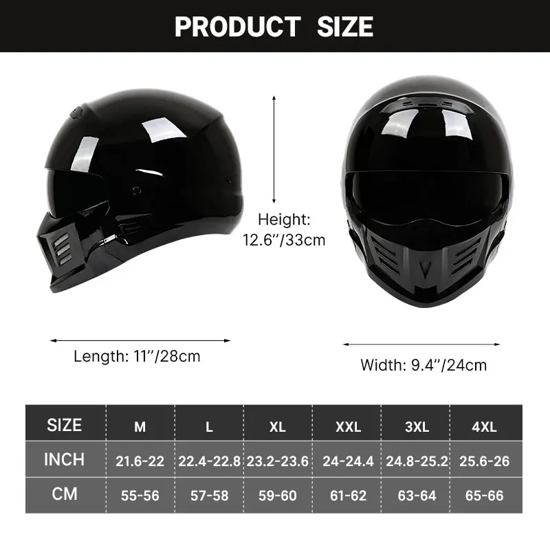 Scorpion-Casque intégral ABS pour hommes et femmes, casques de moto, lentille intégrée, quatre saisons, adulte, approuvé par le DOT, cyclomoteur