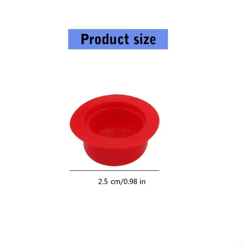 Set of 10 Rubber Sealing Stoppers Bottle Seals Rubber Sealing Plugs Rubber Texture Suitable for Carbonated Drink Machine