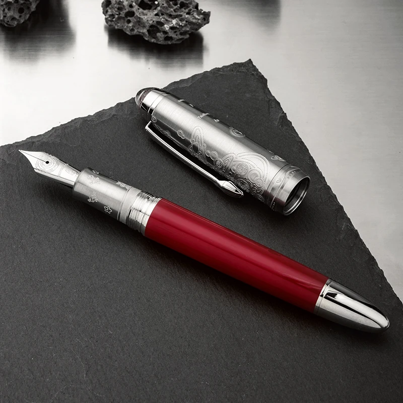 LT Hongdian CA351 Space Limited Edition Planetary motif Pen Cap Office High-end Business Writing