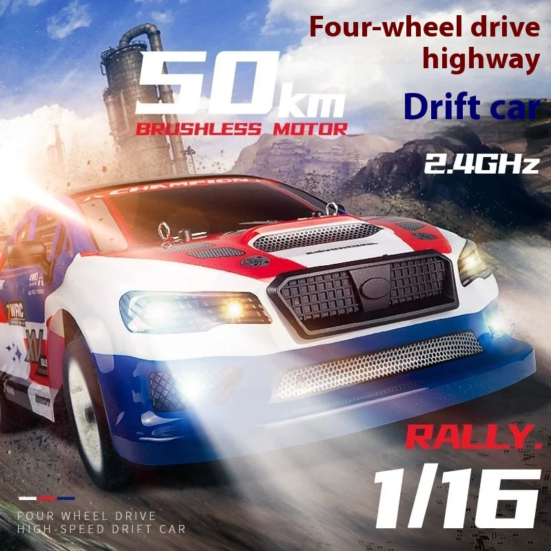 

SGL 1:16 Scale Fully Proportional Remote Controlled High Speed Drifting Vehicle RC Model with Gyroscope Four Wheel Drive Toy Car