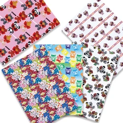 Cartoon hot DIY hand sewn patchwork quilted baby dress home piece 140cm printed cute sewn children's fabric