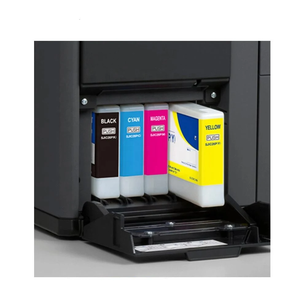 SJIC30P ink Cartridge For Epson SJIC30P Ink Cartridge for Epson ColorWorks C7500G C7500GE Printer Full With Pigment Ink 300ML