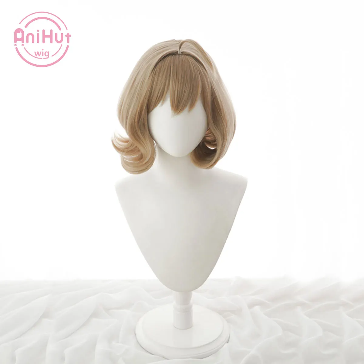 【AniHut】ANIS Wig Game GODDESS OF VICTORY:NIKKE Cosplay Wig Nikki Brown Synthetic ANIS Cosplay