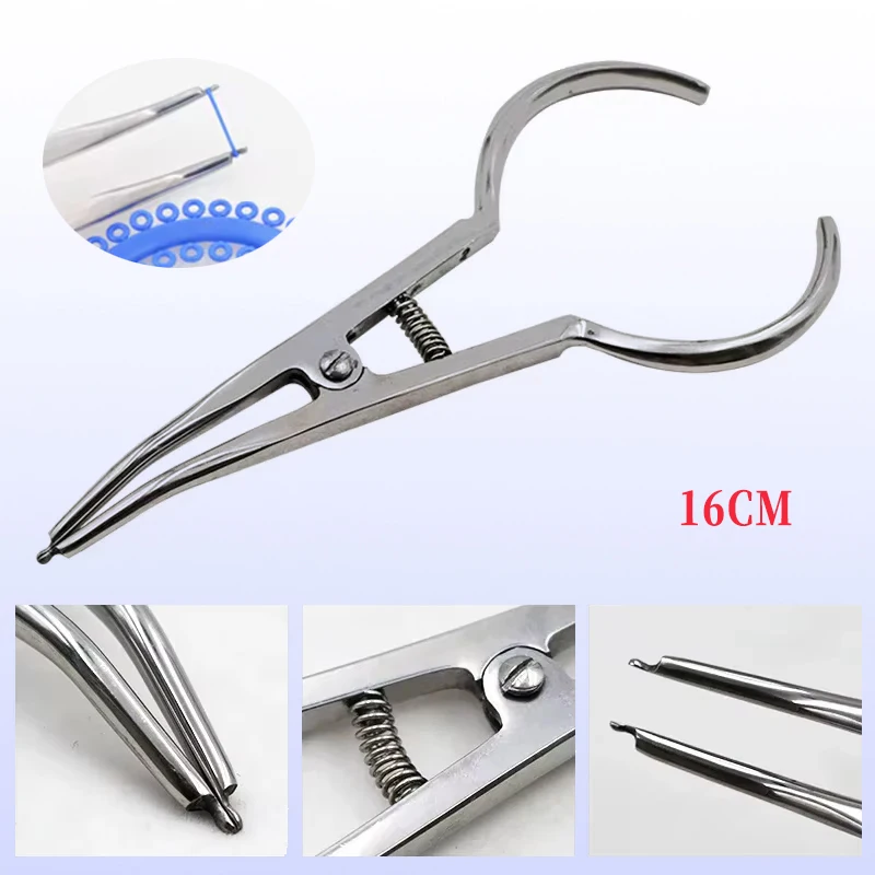 

Dental Ring Placed Pliers Dental Tools Arranged Rubber Clamp Separator Circle Pliers Elastic Ligature Ties Forceps Dental Tools