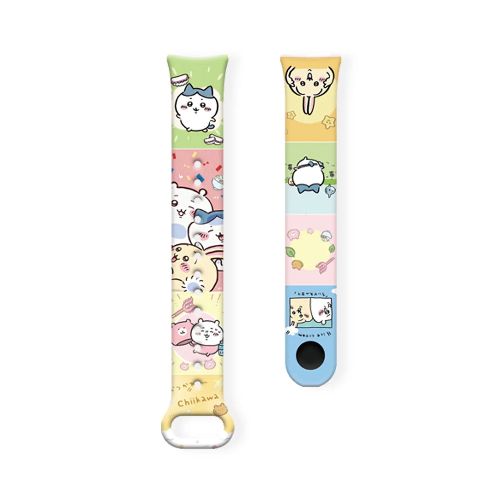 Bedrucktes Armband der Chiikawa-Serie für Xiaomi Mi Band 10, austauschbares Armband für Mi Band 9/8/NFC Smart-Armband