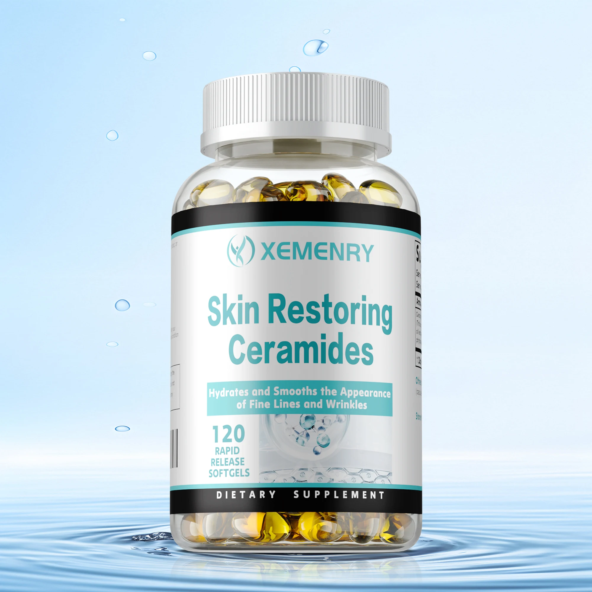 

Skin Restoring Ceramides - Anti-aging, Reduces Fine Lines and Wrinkles, Brightens, Protect & Repair Cells, Promote Skin Health