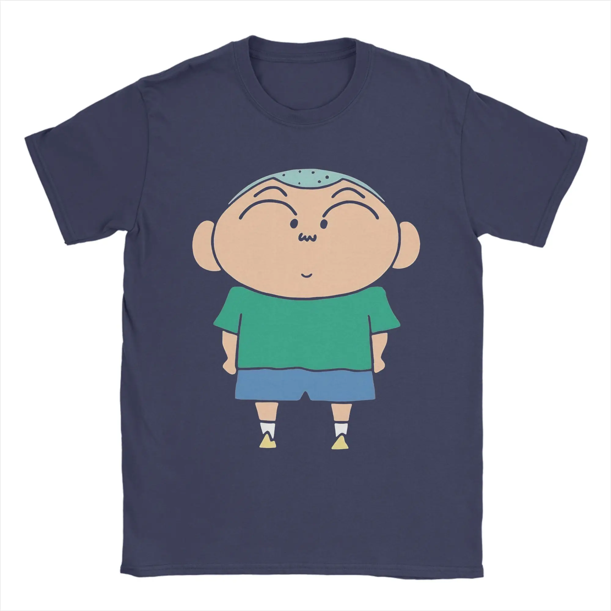 C-Crayon S-Shin-chans T Shirt Men Women's 100% Cotton Casual T-Shirts Round Collar Masao Sato Tees Short Sleeve Clothing Printed
