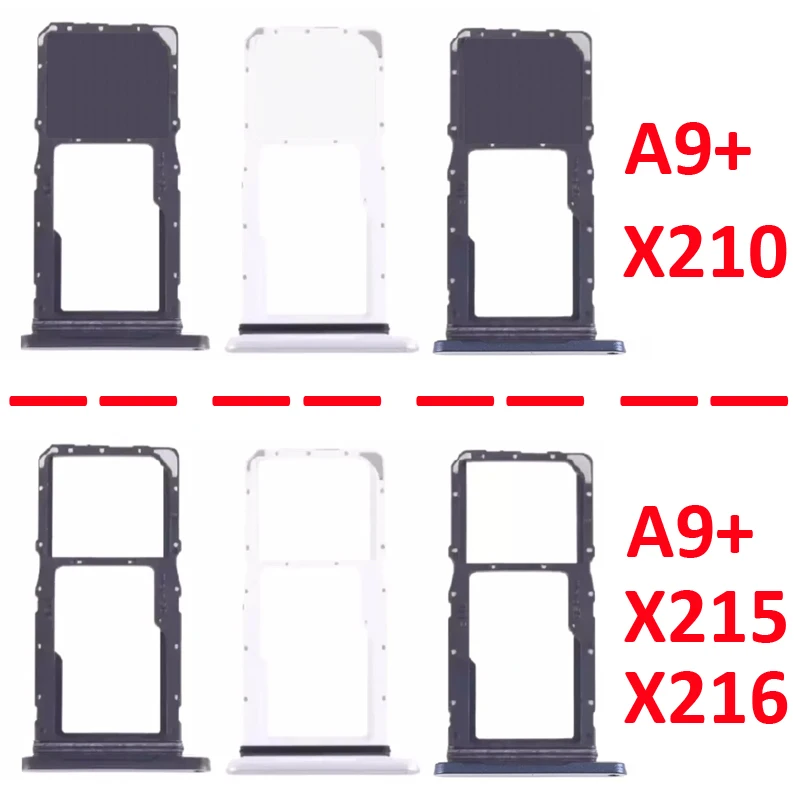 For Samsung Galaxy Tab A9+ A9 Plus 11" X210 X215 X216 Phone SIM Card Tray Slot Micro SD Chip Holder Pocket Drawer Parts Black image 5