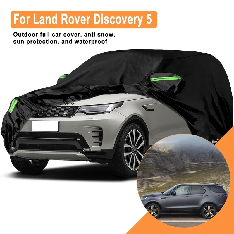 

Full Car Cover for Land Rover Discovery 5 Outdoor Use - Waterproof Snowproof Sunshade, Winter & Summer Auto Protection Accessory