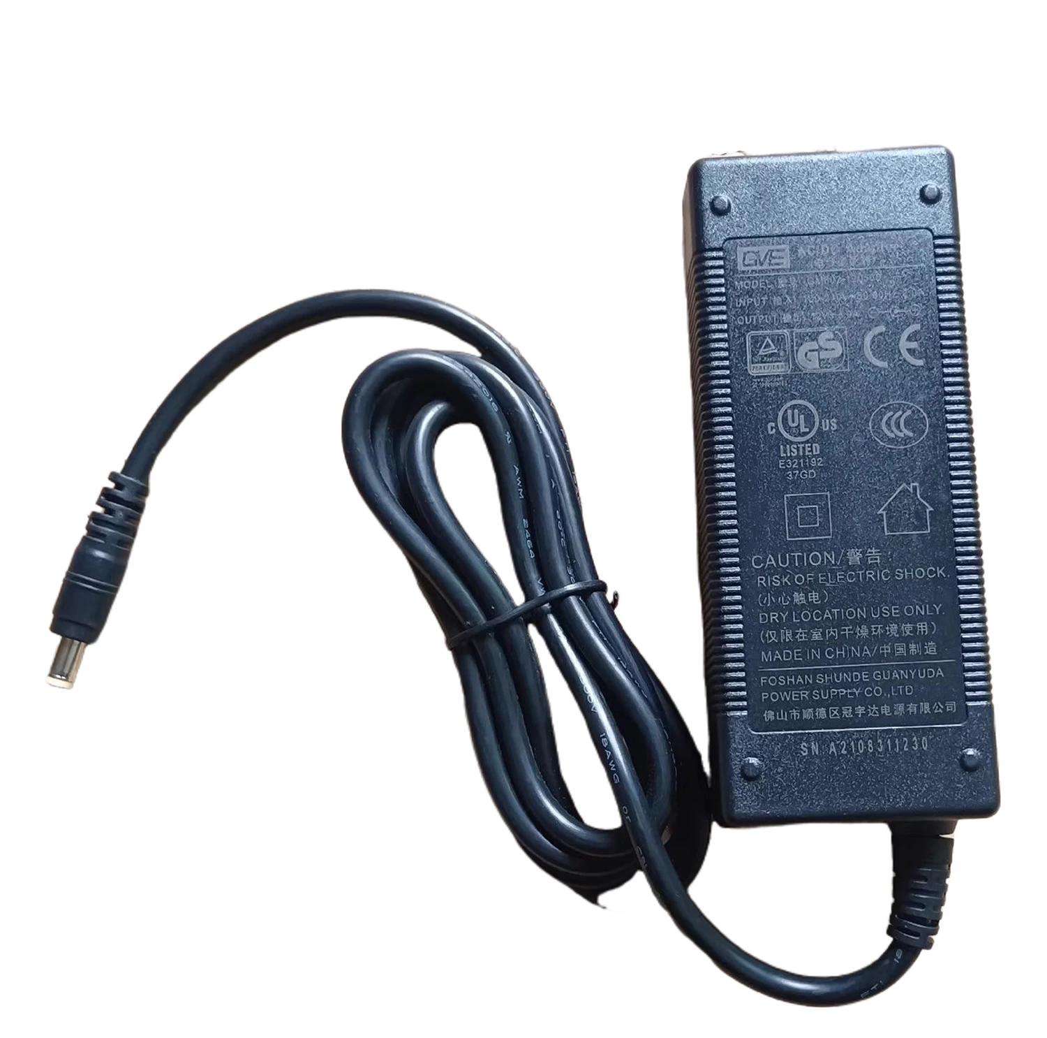 

Genuine GVE 12V 5A 60W GM602-120500 AC/DC Adapter Charger for Current USA Orbit Marine 12V GM602-120500 Power Supply