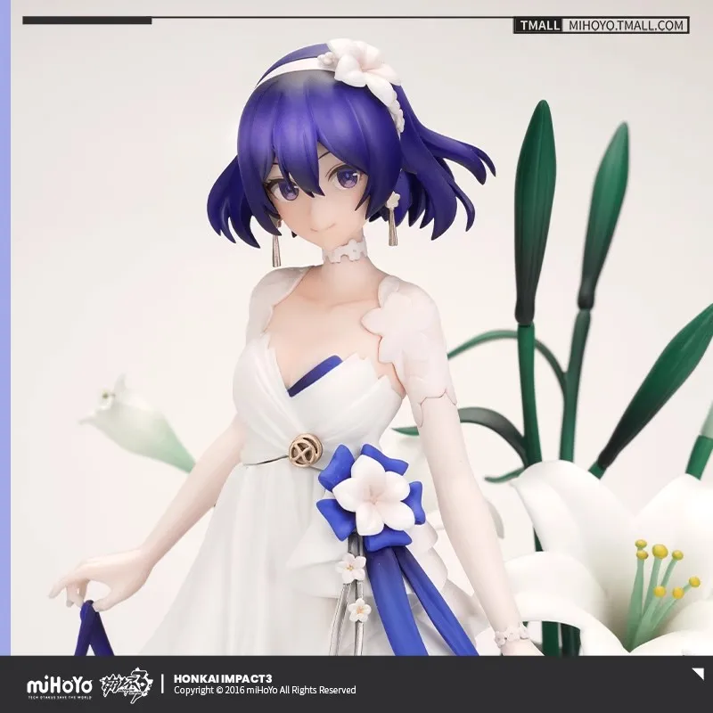 [Genuine]Anime Seele image Honkai Impact 3 Cosplay Seele 1/8 Figure Seele Autumn Frost Lily Action Model Kits Birthday Gift