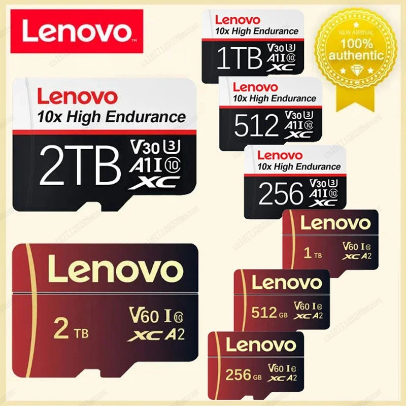 Карта-памяти-lenovo-32-ГБ-mini-sd-карта-64-ГБ-128-ГБ-256-ГБ-minisd-max-ultra-c10-tf-карта-для-мобильных-телефонов-и-систем-видеонаблюдения