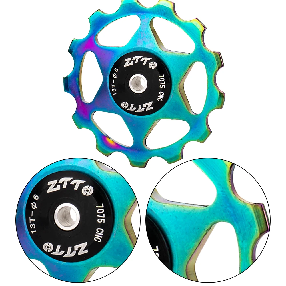 13T Bicycle Rear Derailleur Bearing Pulley Sealed Bearing Jockey Wheel Rear Derailleur Pulley Bike Derailleur Accessories