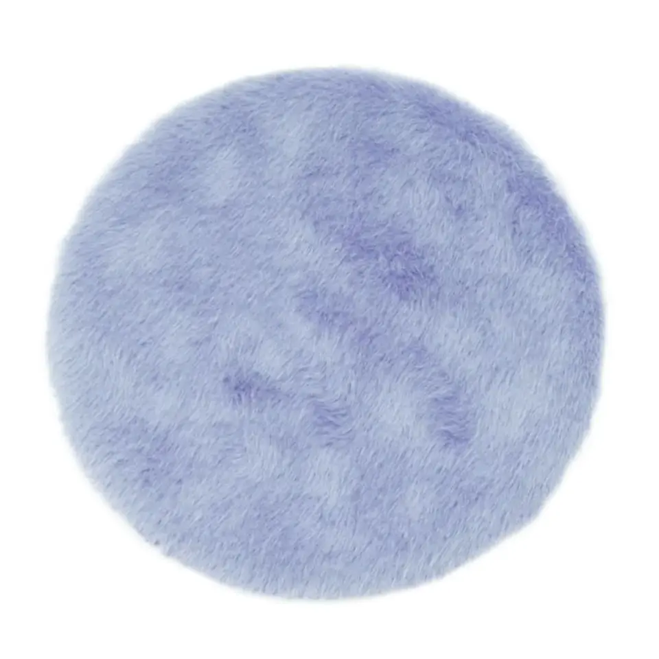 FHRYNA Juego De 5 Alfombras Miniatura – Redondas (12 Y 18 Cm) Y Ovaladas, De Felpa Suave Para Casa De Muñecas, Sala Y Dormitorio, Colores Rosa, Beige, Caqui Y Azul