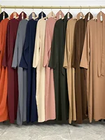 Abaya modeste Ramadan turquie caftan vêtements islamiques musulmans pour femmes Robe Hijab Robe Femme musulmane Caftan Marocain robes 6