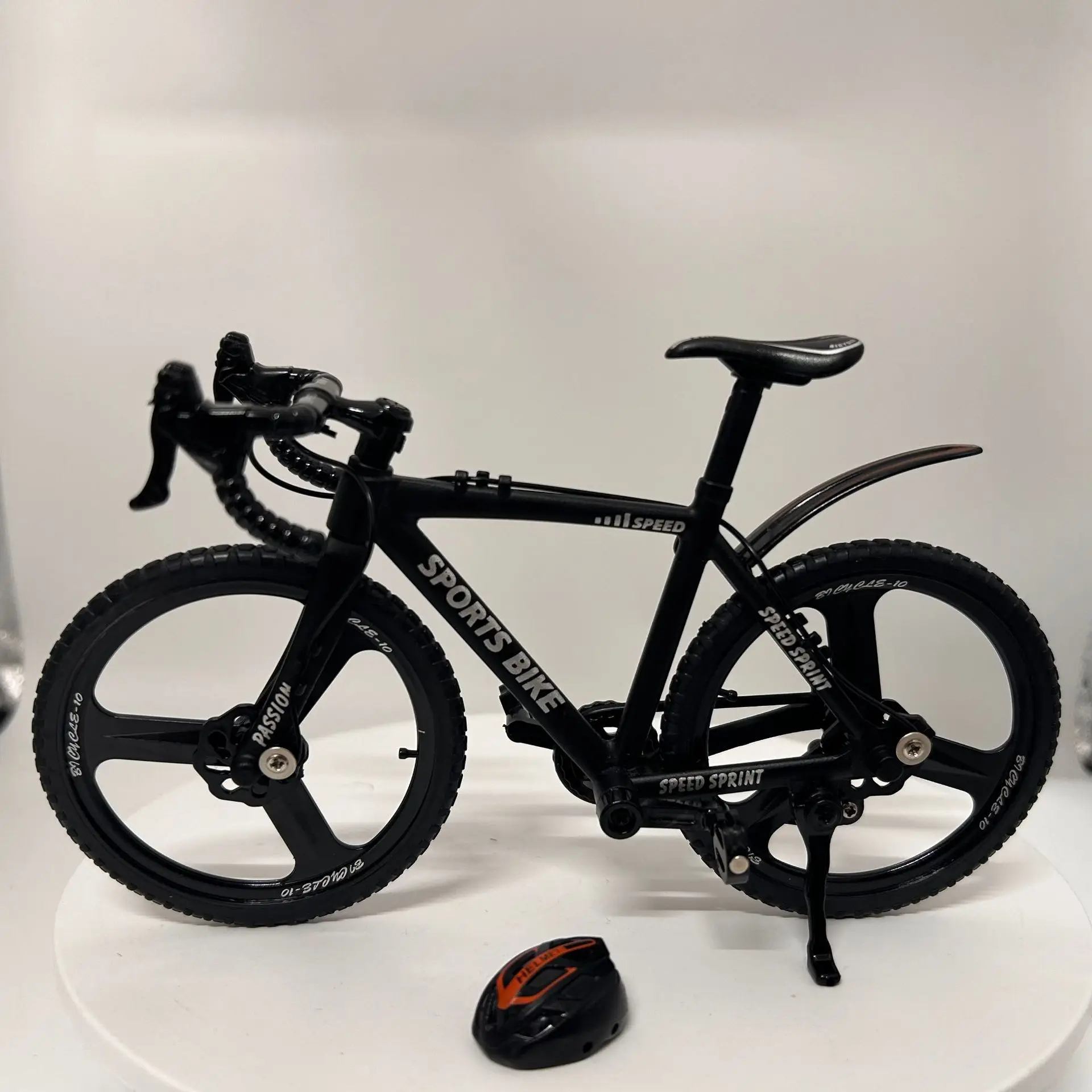 Kreatywny model roweru ze stopu 1:8, symulacja roweru, ozdobne mini rowery, limitowana kolekcja, prezent.