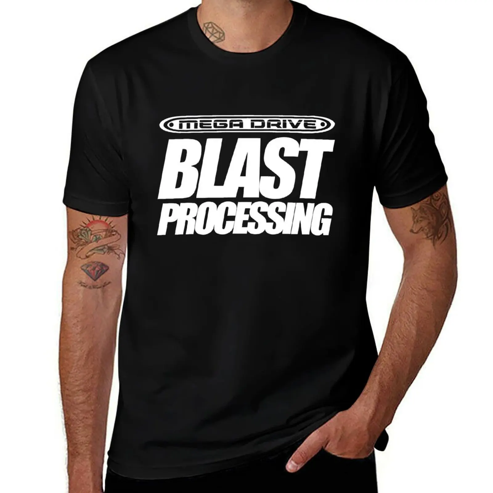 BLAST PROCESSING T-Shirt t shirt man designer T-Shirt