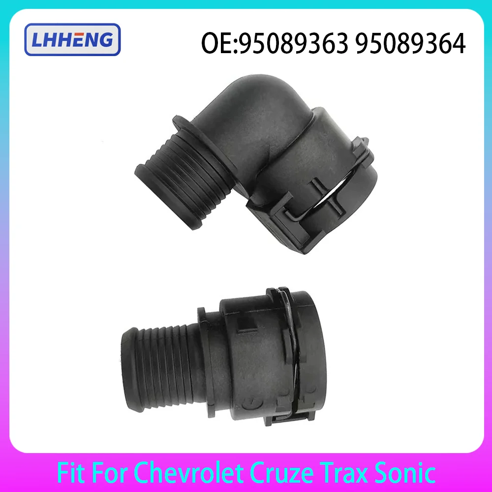 

2Pcs Heater Inlet Hose Connector Kit For Buick Encore Chevy Sonic Trax Opel Mokka 95089363 95089364