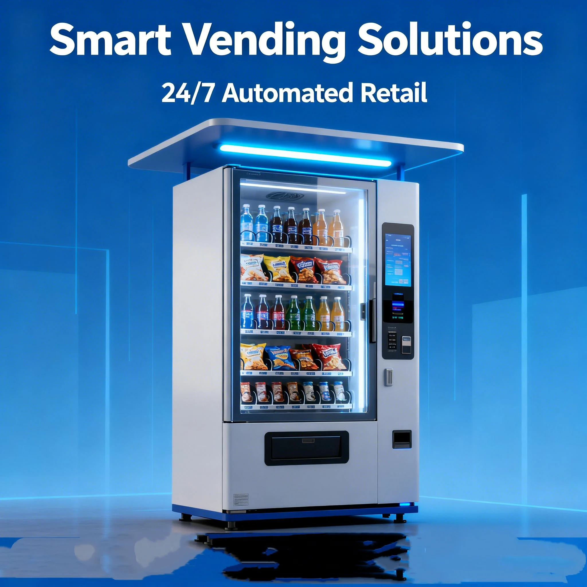 Customized Vending Distributor Machine Brew Coffee Health Snack Vending Machine