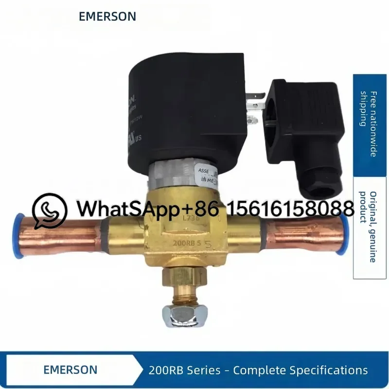 Emerson Solenoid Valve 200RB3T3TPCN049585 200RB4T4TPCN049163 200RB5T5T Pneumatic Air Control Valve Industrial Automation