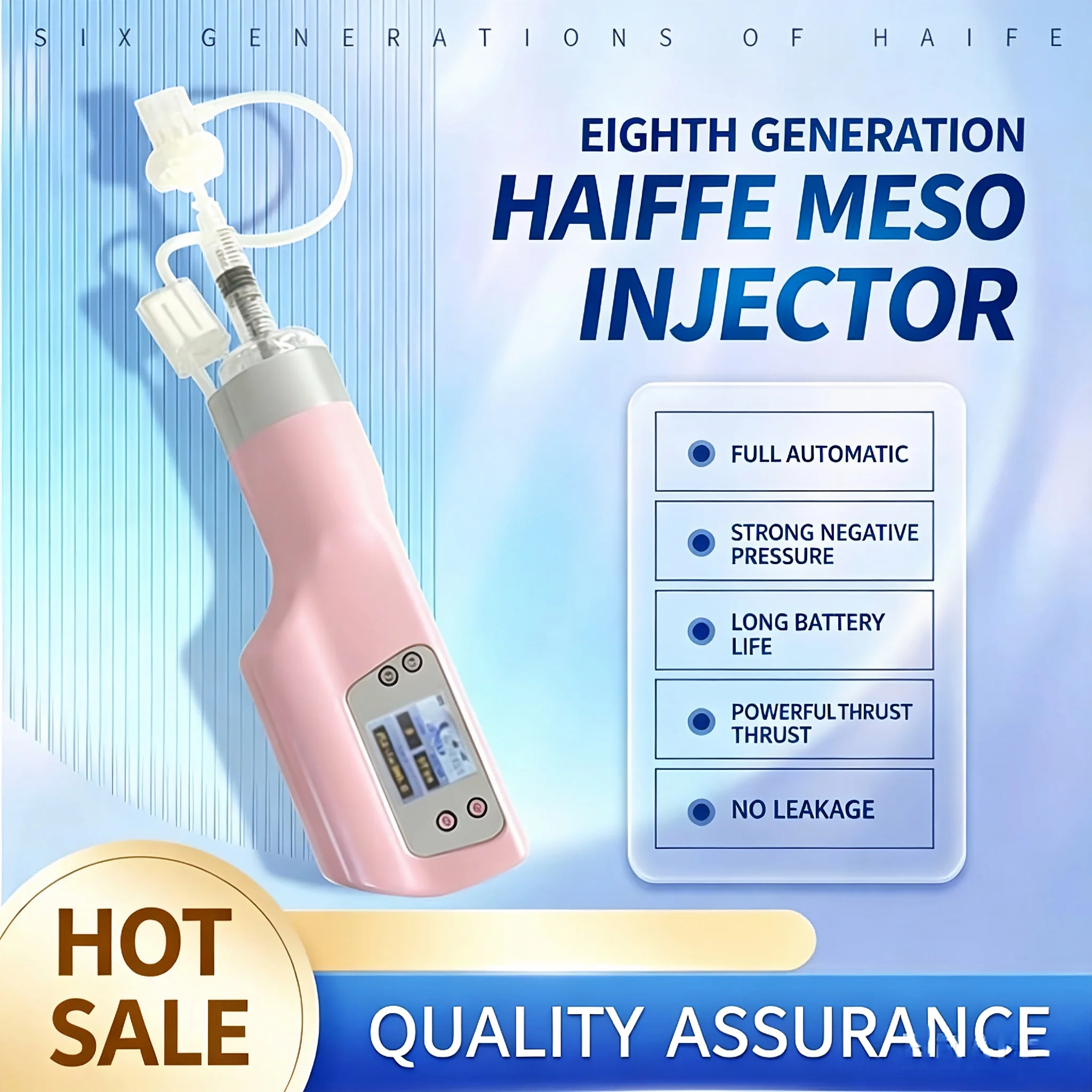 Hot sele haifei 8th generation fully automatic negative pressure leak free safe beauty