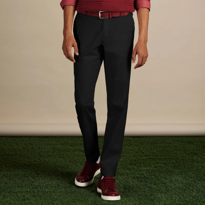 

Men's Slim Fit Nine Point Hem Casual Pants Large Size Spring And Summer New European And American Fashion Simple Casual Pants