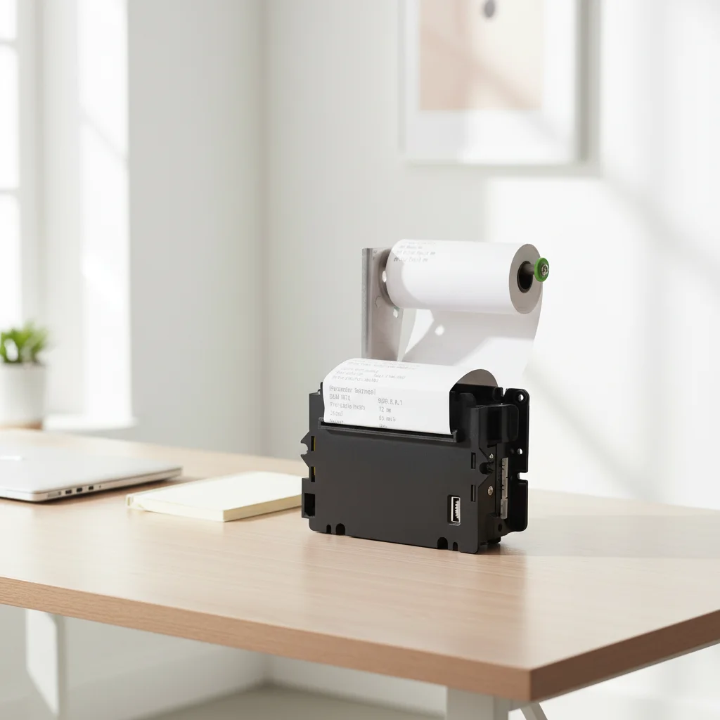 ATU&UTV3 Inch 80mm Kiosk Thermal Printer Auto-cutter Presenter USB RS232 Port 12V Voltage Self Service in Stock 203dpi