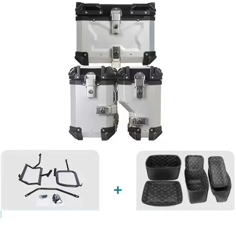 Motorcycle Luggage Rack Side Rack Storage Box 38L/45L Aluminum Alloy Suitable for VOGE DS525X DSX525 DS525 X DS 525 X DSX 525