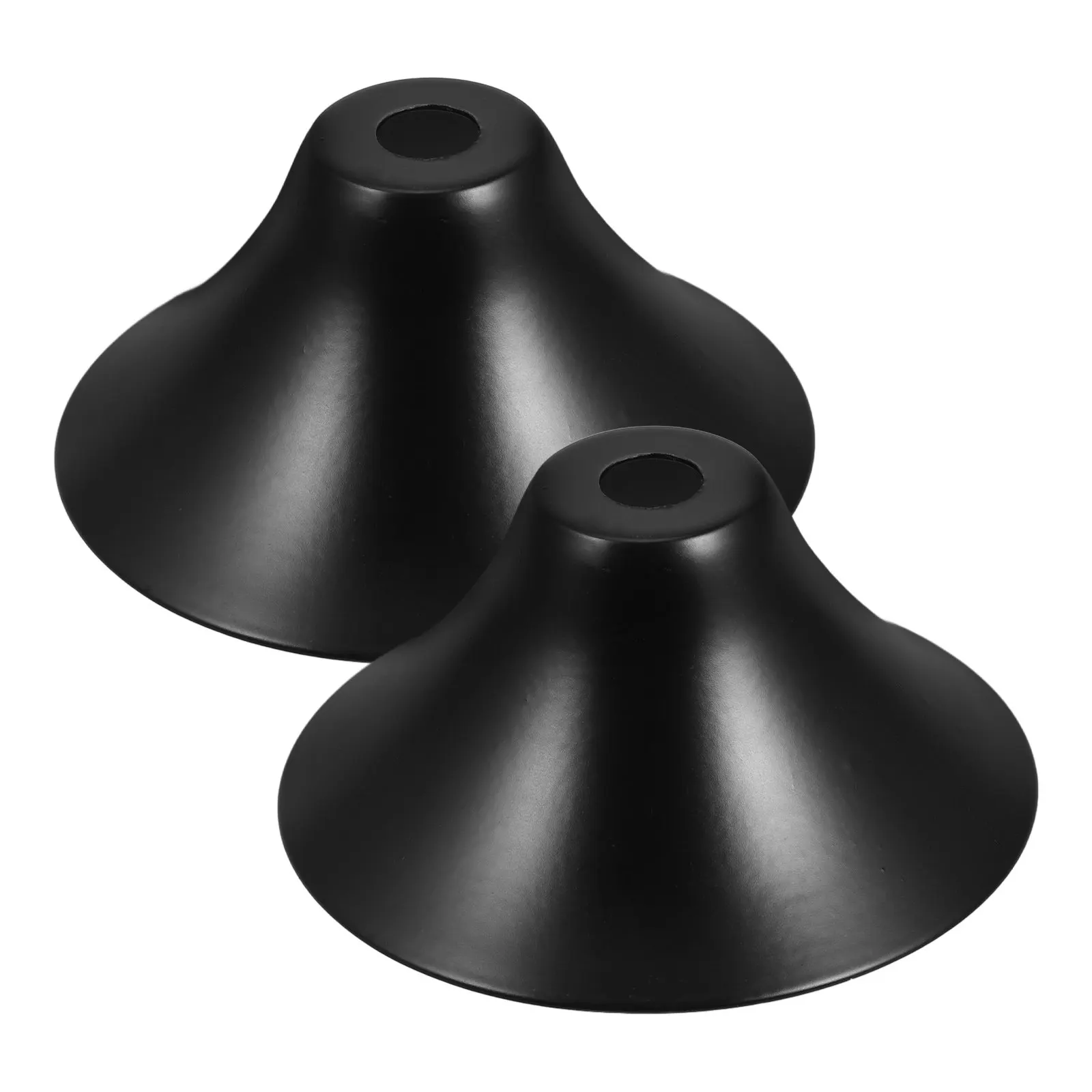2Pcs Speaker Lamp Holder Cup Retro Style Metal Lamp Socket Holder DIY Replacement for Table Floor Wall Lamps Home Lighting
