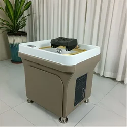 Mobile Shampoo Basin Beauty Salon Ear Cleaning Hair Care Center Health Water Circulation Head Treatment Fumigation Spa Machine