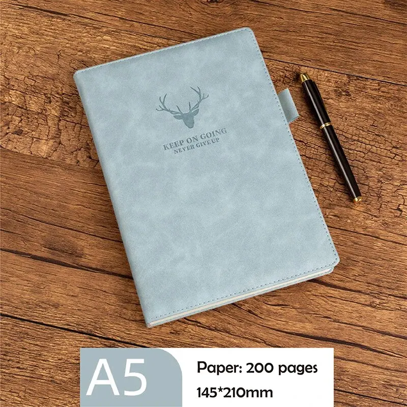 A5 Journal Notebook Classic Minimalistisch Soft Notes Schetsen Premium Papier Comfort Touch Handgeschreven Dagboek Vintage Notebook