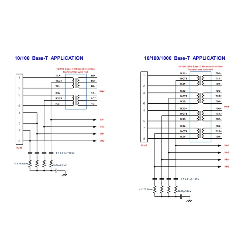 Модуль POE DP1435 PCB 5 в 100 А IEEE802.3Af без емкости, поддерживает модуль POE 1000M