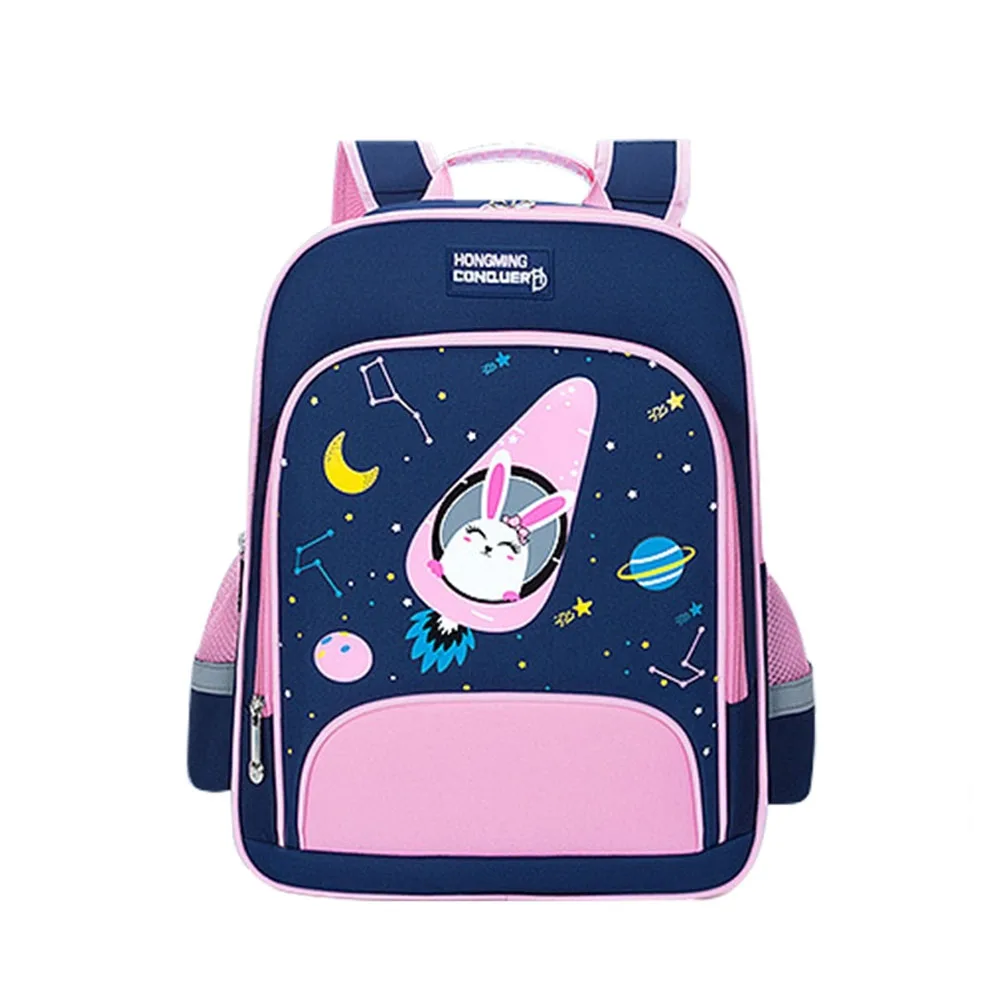 Backpack for Children Girls Cute Cartoon Astronaut Rain Cover School Bag For Boys Schoolbag Gift