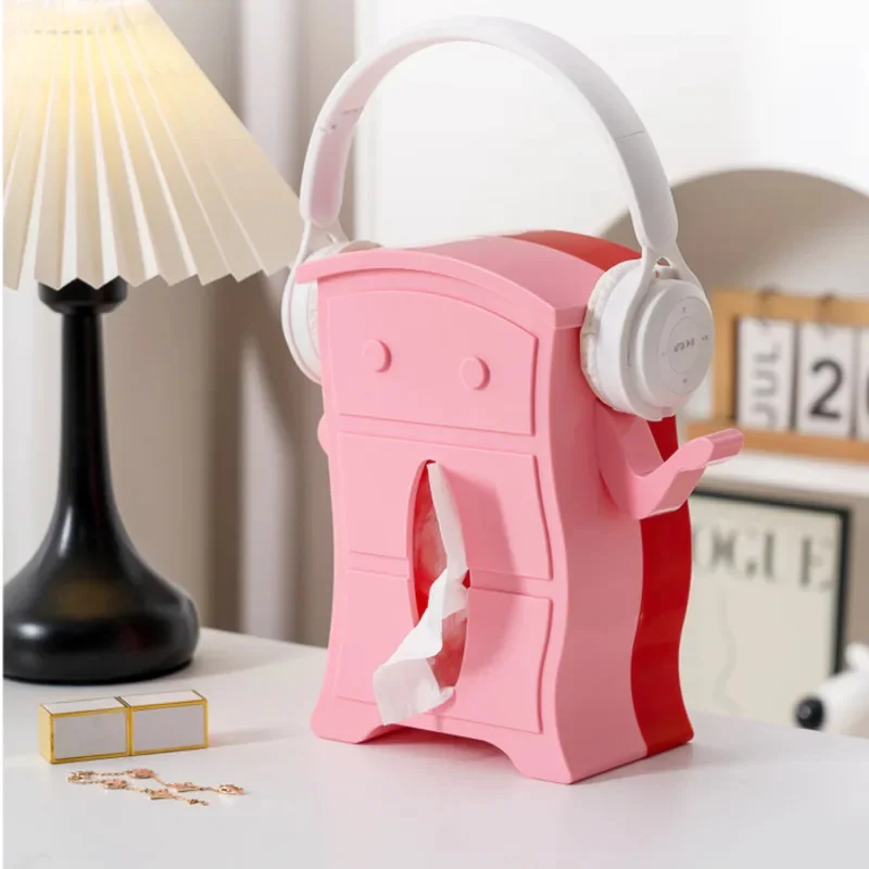 

Full Of Attitude Tissue Boxes Storage Napkin Holder Paper Case Organizer Desktop Ornament Craft Kitchen Desktop Container
