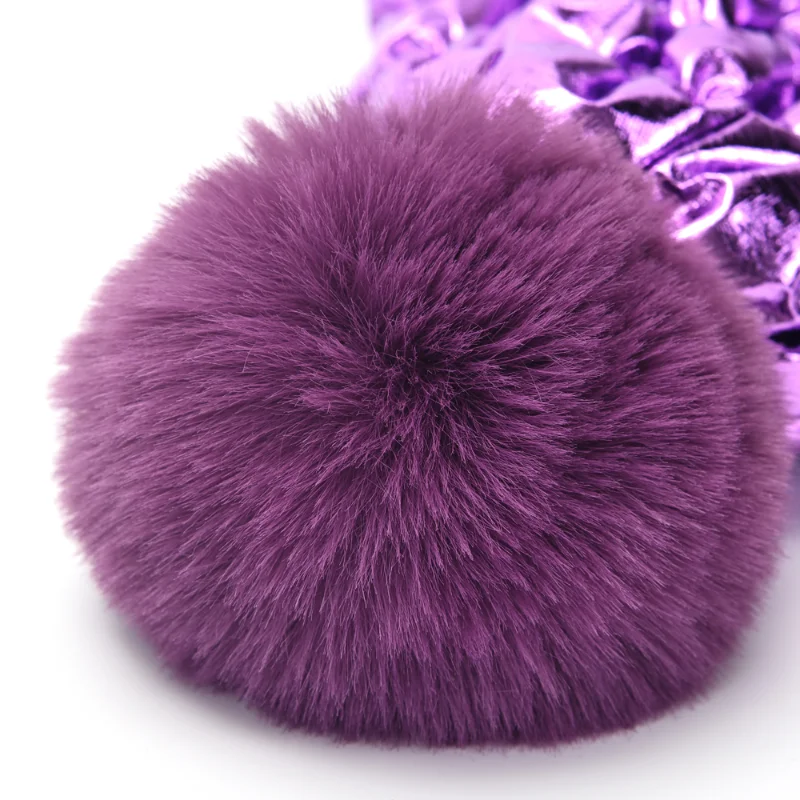 2023 New Laser Sequin Knitted Pompom Hat  Fashion Thick Warm Beanies Winter Hat  for Women  Woolen Cap Velvet Fleece Hat