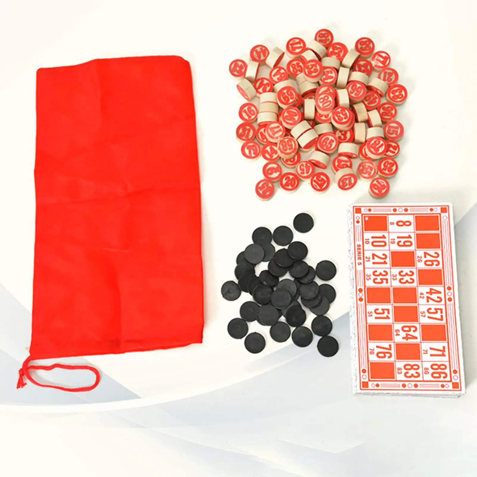 130Pcs Bingo Chips DIY Arts Crafts for Kids Adults Rustic Bingo Game Pieces for Gathering Holiday Families Festivals Wedding