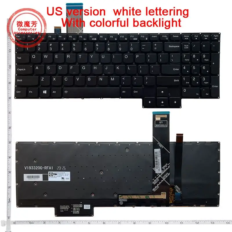 

Русская клавиатура для ноутбука Lenovo Legion 5 pro 16ITH6 16ACH6H 17ACH6 16IAH7H 15ACH6