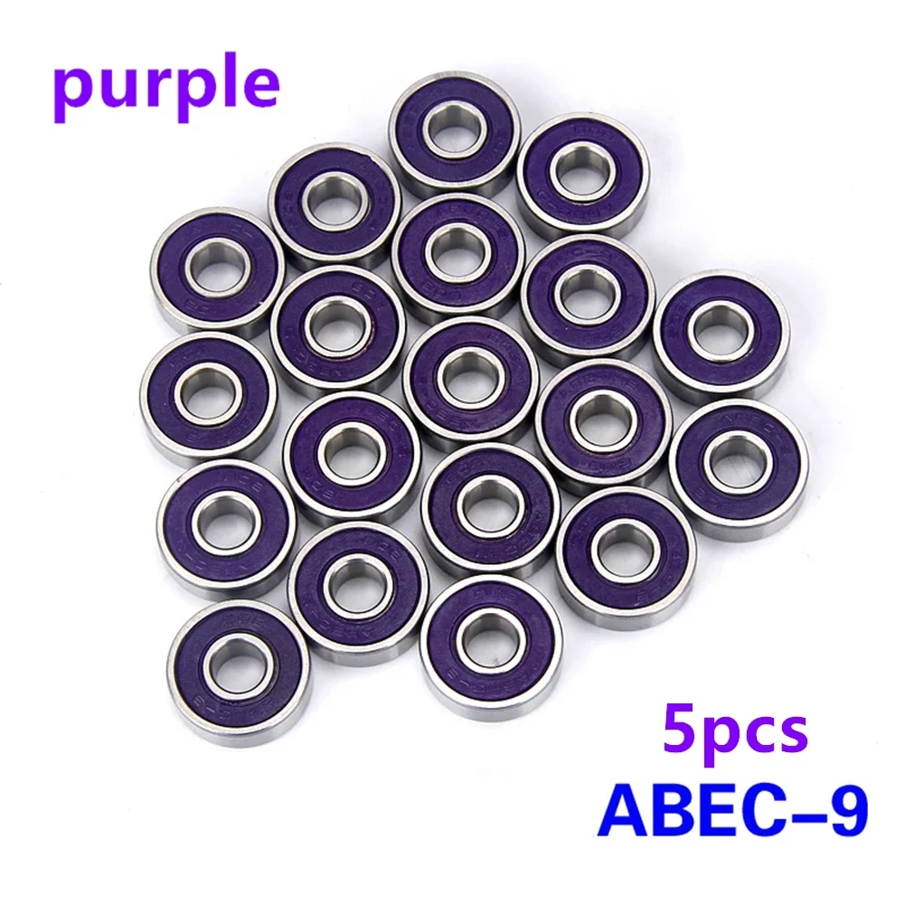 Practical Durable Brand New Skateboard Bearing 8x22x7mm Ball Blade Parts Scooter Sealed Skate ABEC-7 / ABEC-9 608